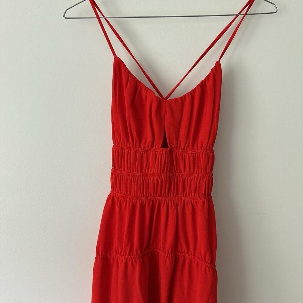 Monteau Midi/Maxi Dress Women Medium Y2K Mermaidcore Resort Femme Western